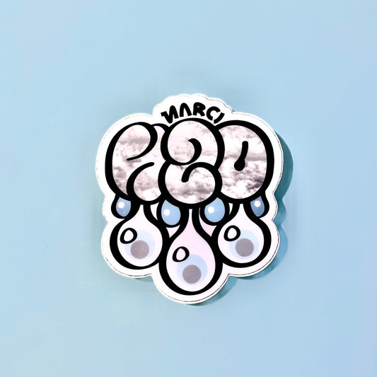 Rain Cloud Sticker